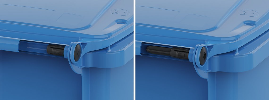 Pin Operated Container New Hinge Pin for Mobile Waste Containers | ESE | ESE